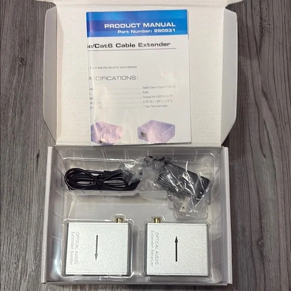 Vans Silver Digital Audio Cable Extender - Picture 2 of 6